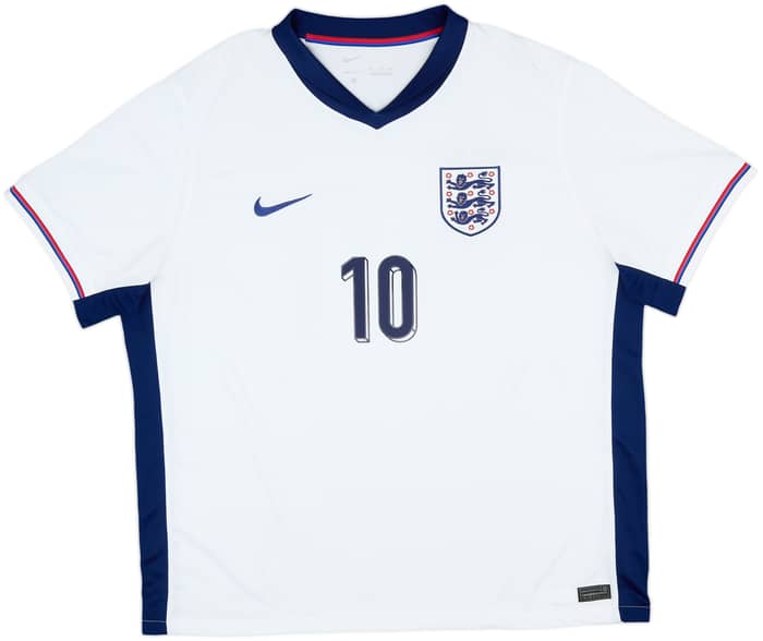 2024-25 England Home Shirt Bellingham #10 - 9/10 - (XXL)