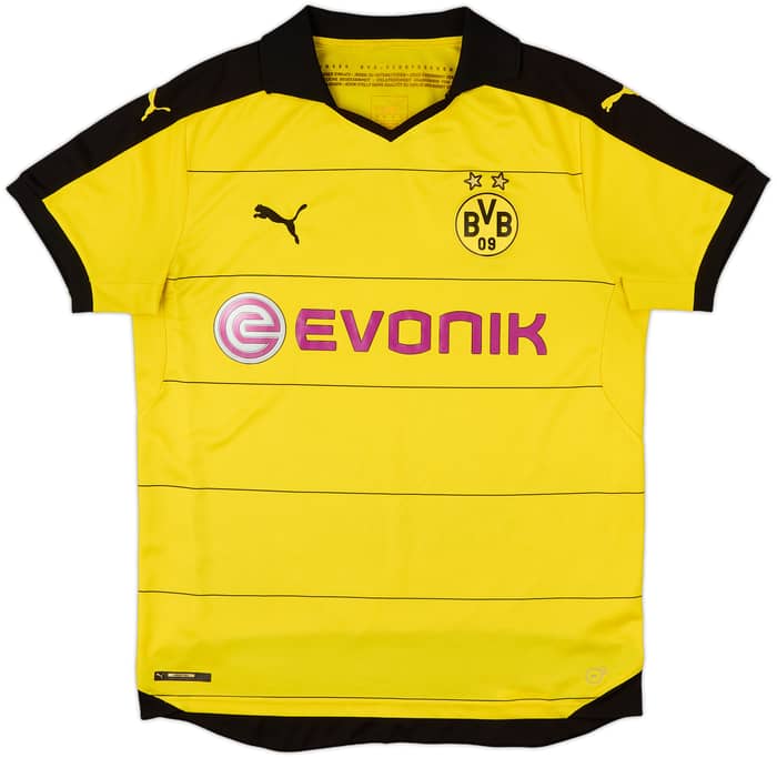 2015-16 Borussia Dortmund Home Shirt - 8/10 - (L)