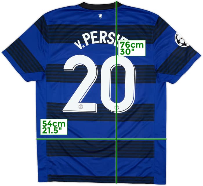 2011-13 Manchester United Away Shirt v.Persie #20 - 9/10 - (L)