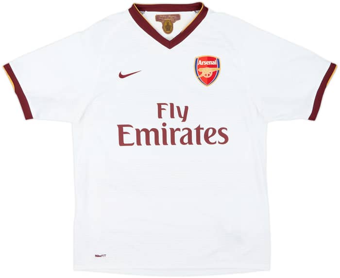 2007-08 Arsenal Away Shirt Fabregas #4 - 8/10 - (M)