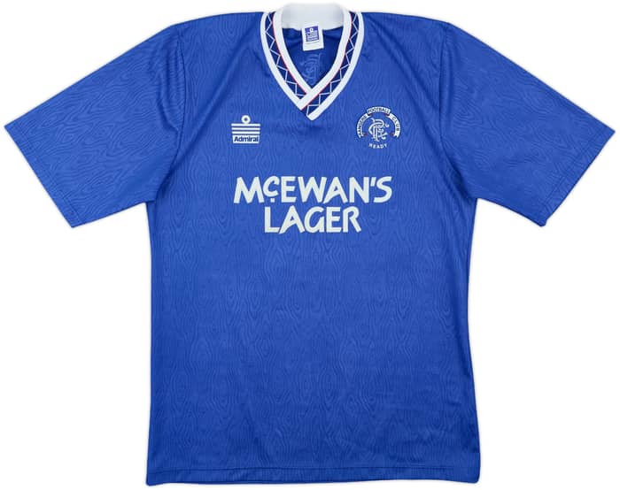 1990-92 Rangers Home Shirt - 9/10 - (M)