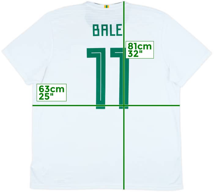 2018-19 Wales Away Shirt Bale #11 - 10/10 - (XXL)