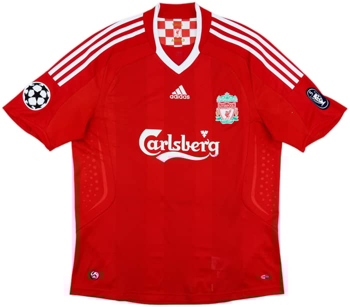 2008-10 Liverpool Home Shirt Torres #9 - 7/10 - (L)