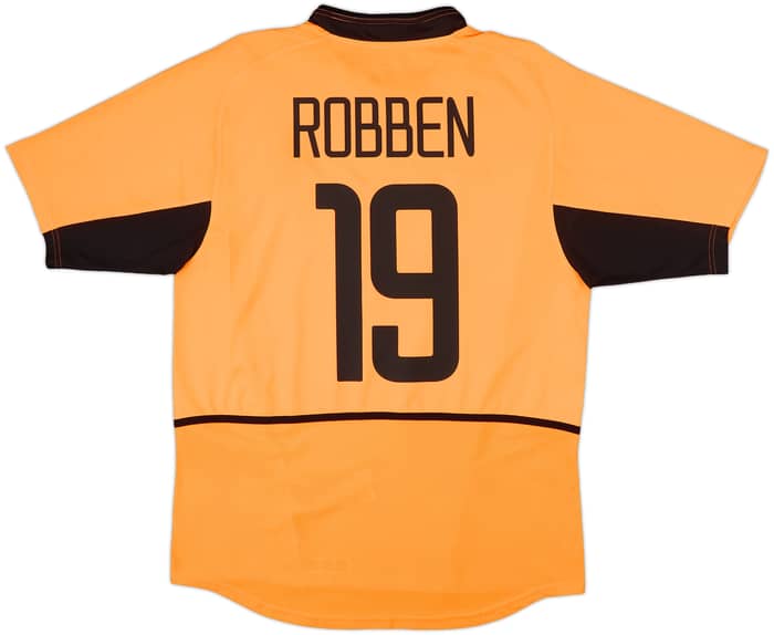 2002-04 Netherlands Home Shirt Robben #19 - 9/10 - (M)
