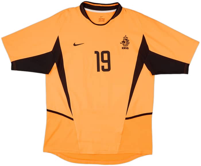 2002-04 Netherlands Home Shirt Robben #19 - 9/10 - (M)
