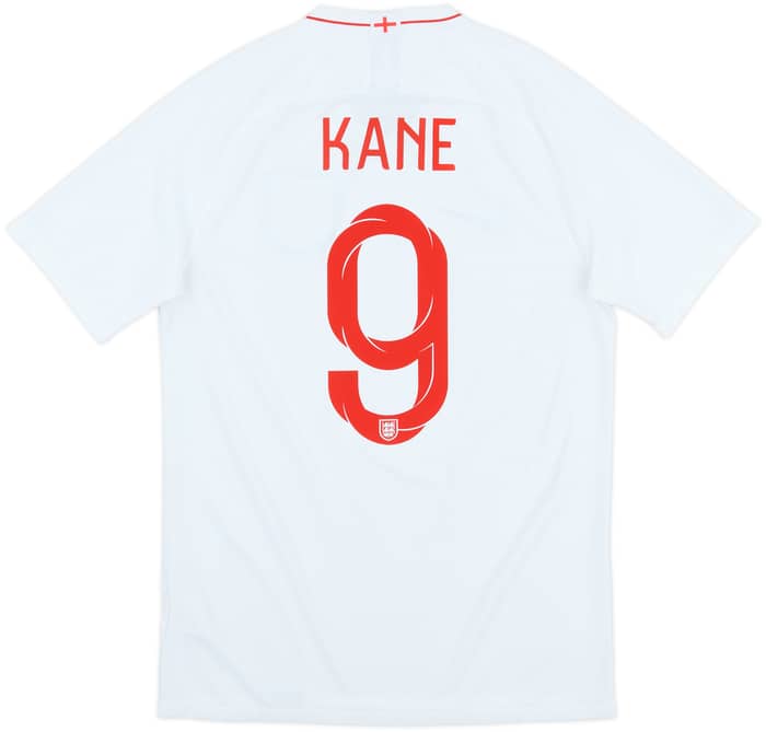 2018-19 England Home Shirt Kane #9 - 7/10 - (M)