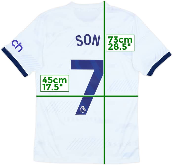 2023-24 Tottenham Home Shirt Son #7 - 7/10 - (S)