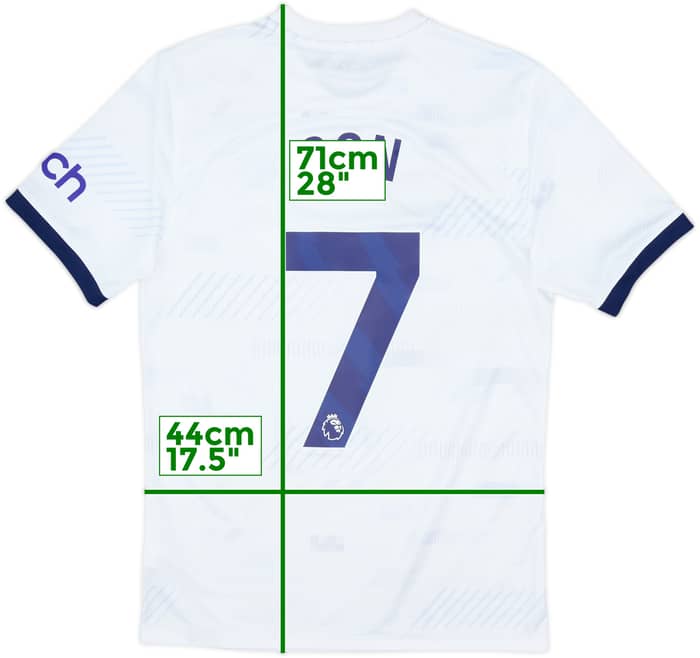2023-24 Tottenham Home Shirt Son #7 - 10/10 - (S)
