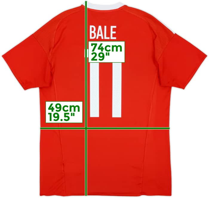 2016-17 Wales Home Shirt Bale #11 - 8/10 - (M)
