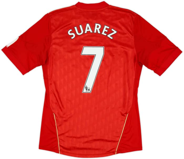 2010-12 Liverpool Home Shirt Suarez #7 - 5/10 - (M)