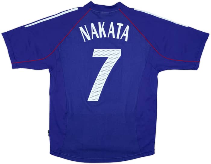 2002-04 Japan Home Shirt Nakata #7 - 8/10 - (M)