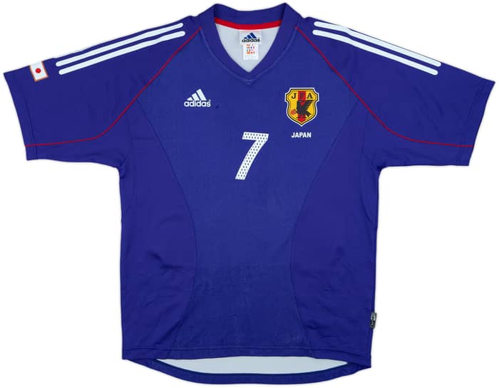 2002-04 Japan Home Shirt Nakata #7 - 8/10 - (M)