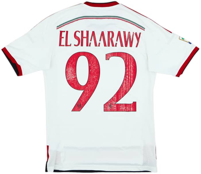 2014-15 AC Milan Away Shirt El Shaarawy #92 - 4/10 - (S)