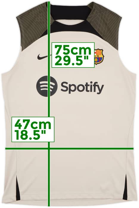 2023-24 Barcelona Nike Training Vest - 8/10 - (M)
