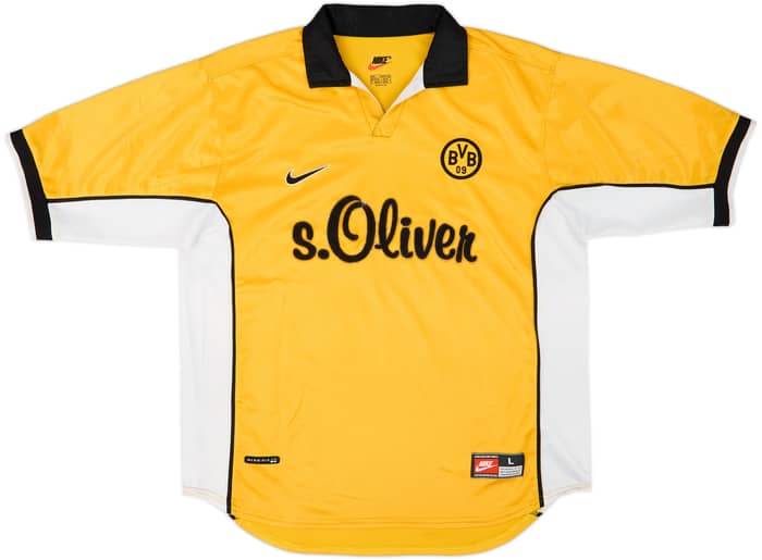1998-00 Borussia Dortmund Home Shirt - 5/10 - (L)