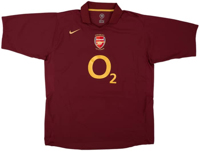 2005-06 Arsenal Home Shirt Henry #14 - 10/10 - (XXL)