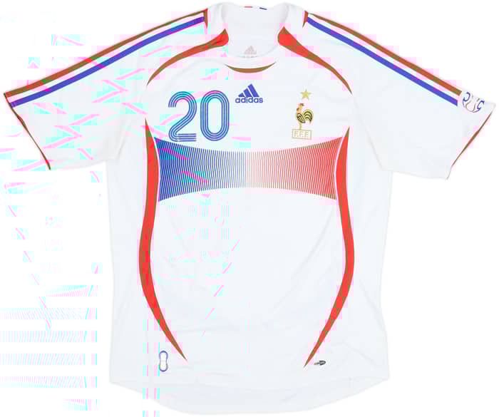 2006 France Away Shirt Trezeguet #20 - 5/10 - (L)