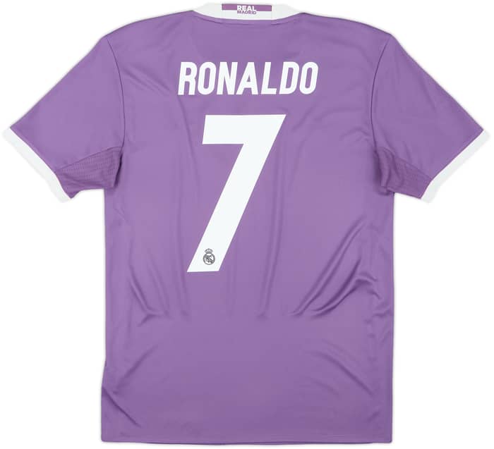 2016-17 Real Madrid Away Shirt Ronaldo #7 - 6/10 - (S)