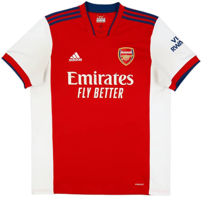 2021-22 Arsenal Home Shirt Saka #7 - 5/10 - (XL)