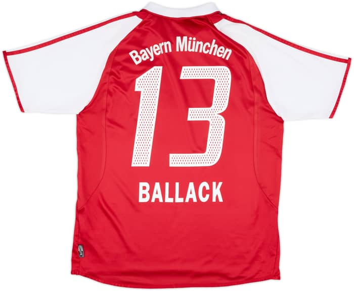 2003-04 Bayern Munich Home Shirt Ballack #13 - 7/10 - (XL.Boys)