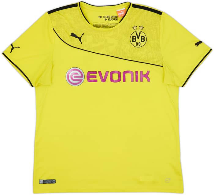 2013-14 Borussia Dortmund Winter Home Shirt - 8/10 - (XL)