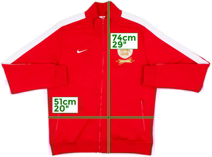 2013-14 England Nike Track Jacket - 6/10 - (L)