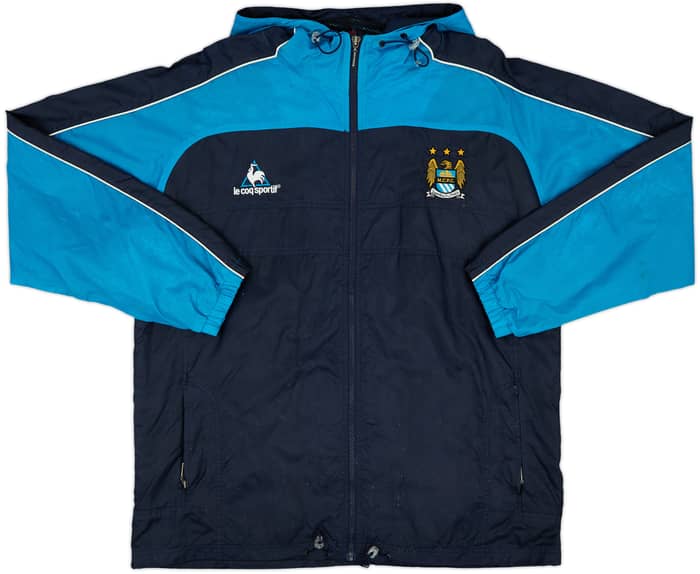 1999-00 Manchester City Le Coq Sportif Hooded Rain Jacket - 5/10 - (L)