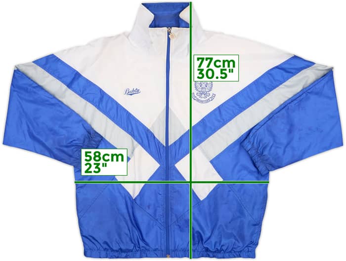 1992-93 St Johnstone Bukta Track Jacket - 6/10 - (S)