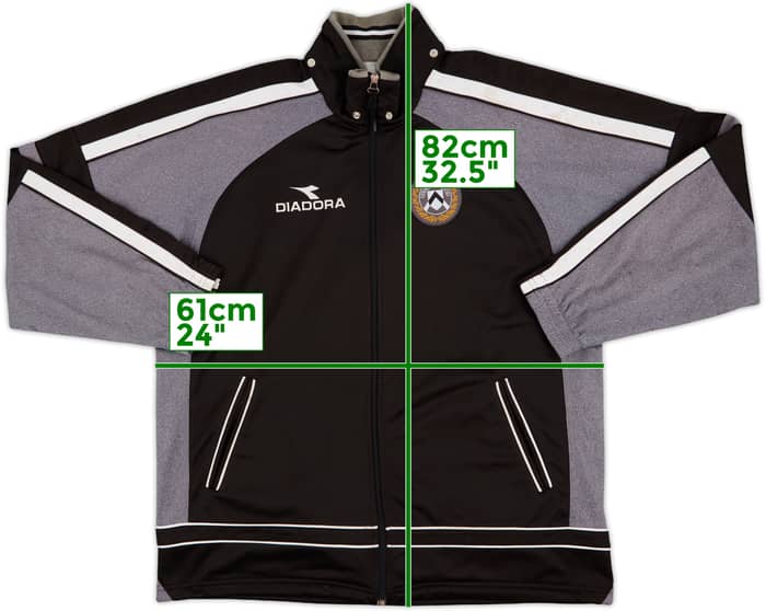 2000-01 Udinese Diadora Track Jacket - 7/10 - (M)