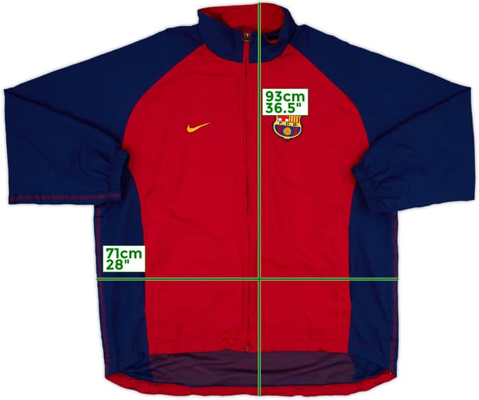 1998-99 Barcelona Nike Track Jacket - 10/10 - (XL)