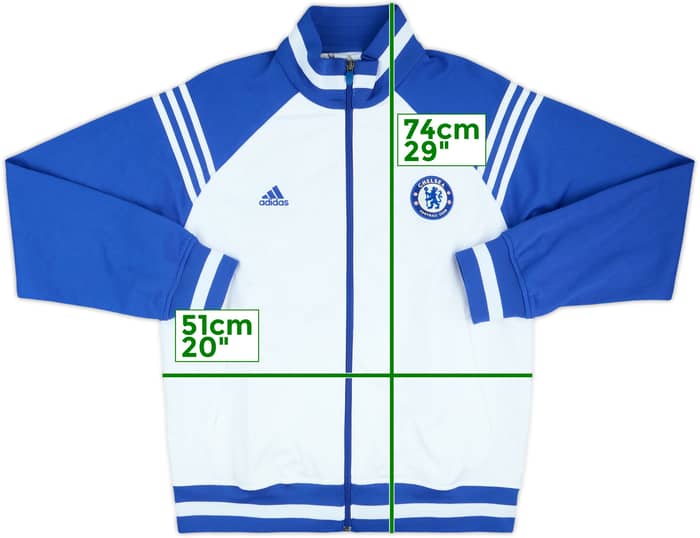 2008-09 Chelsea adidas Track Jacket - 8/10 - (XL)