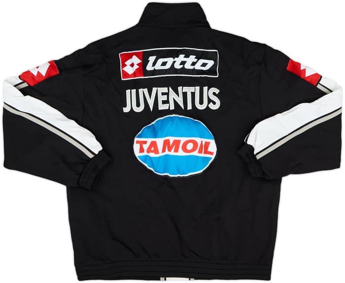 2002-03 Juventus Lotto 1/4 Zip Sweat Top - 10/10 - (XL.Boys)