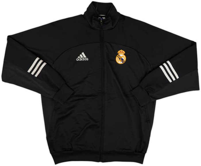 2001-02 Real Madrid adidas Centenary Track Jacket - 8/10 - (XL.Boys)
