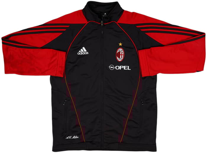 2005-06 AC Milan adidas Track Jacket - 9/10 - (S)