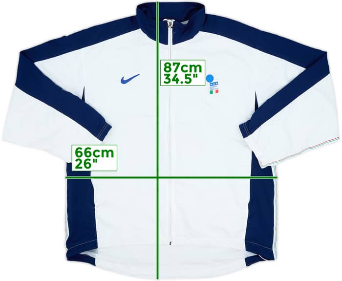 1998-00 Italy Nike Track Jacket - 9/10 - (L)