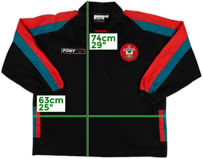 1995-96 Southampton Pony Drill Top - 8/10 - (XL)