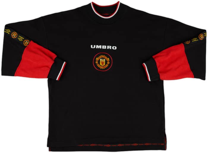 1996-97 Manchester United Umbro Sweat Top - 8/10 - (S)