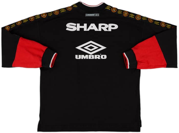 1996-97 Manchester United Umbro Sweat Top - 8/10 - (S)