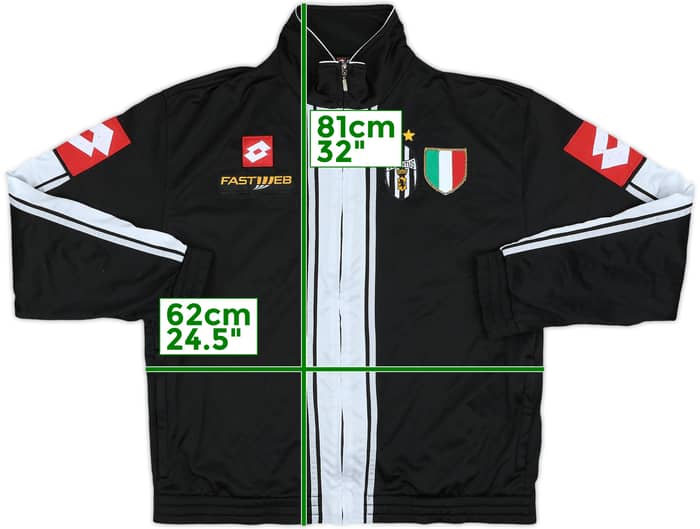 2001-02 Juventus Lotto 1/4 Zip Drill Top - 7/10 - (XL)