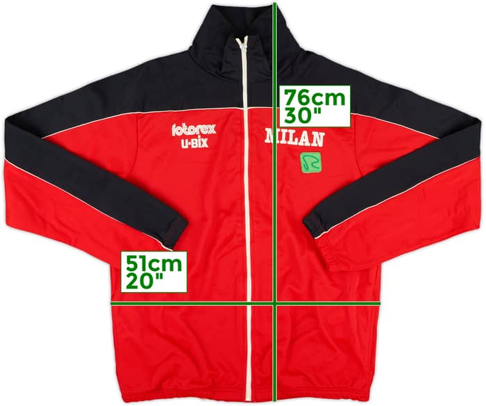 1985-86 AC Milan Gianni Rivera Track Jacket - 8/10 - (S)