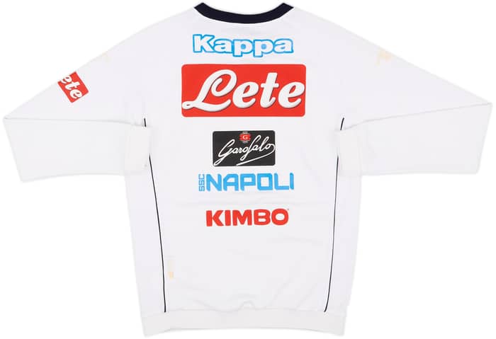 2016-17 Napoli Kappa 1/4 Zip Drill Top - 5/10 - (S)