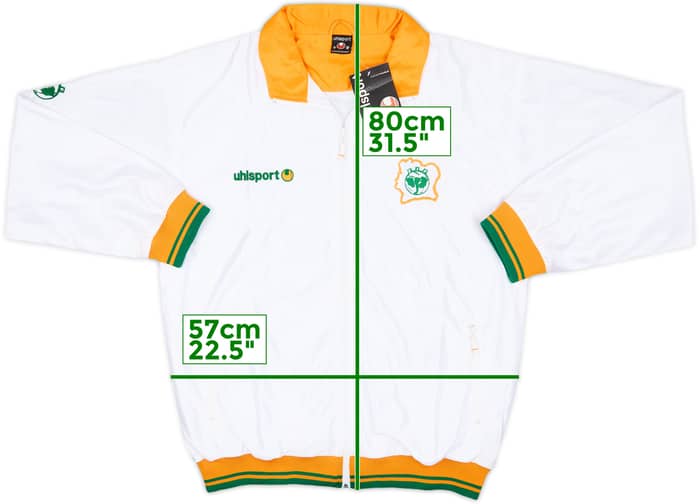 2003-04 Ivory Coast Uhlsport Track Jacket (L)
