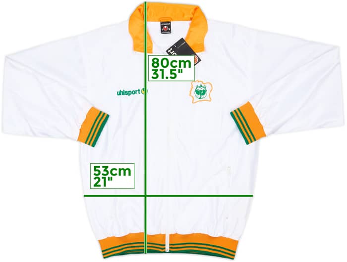 2003-04 Ivory Coast Uhlsport Track Jacket (L)