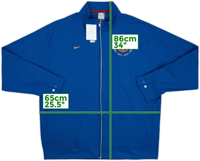 2007-08 Barcelona Nike Anthem Jacket (XXL)