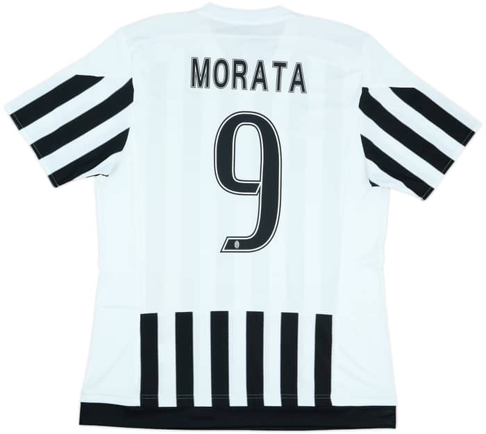 2015-16 Juventus Home Shirt Morata #9 (L)