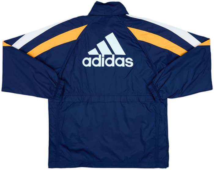 1998-99 Real Madrid adidas Hooded Rain Jacket (S)