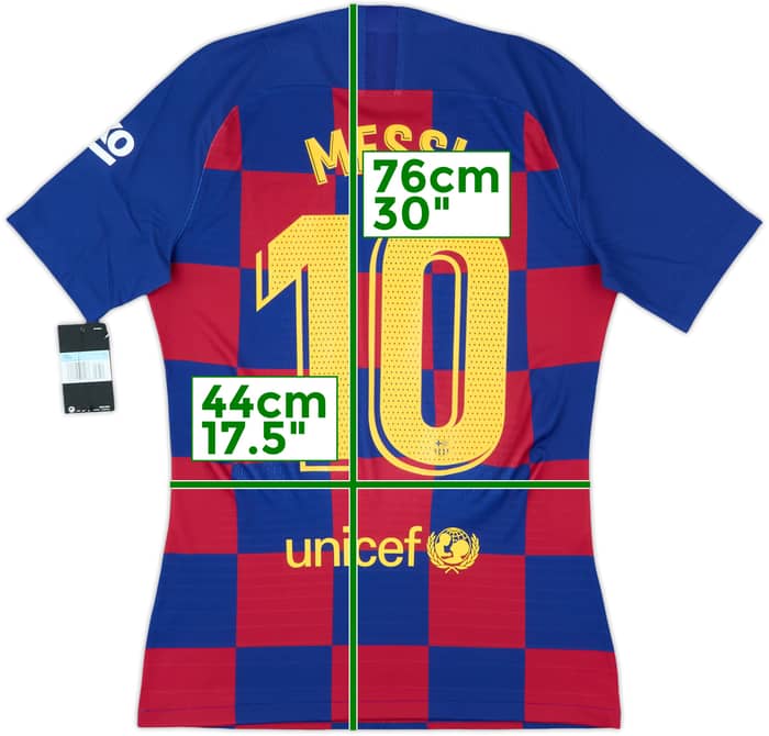 2019-20 Barcelona Authentic Home Shirt Messi #10 (M)