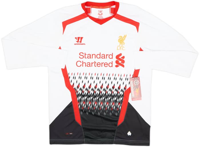 2013-14 Liverpool Away L/S Shirt Suarez #7 (14-15 Years)