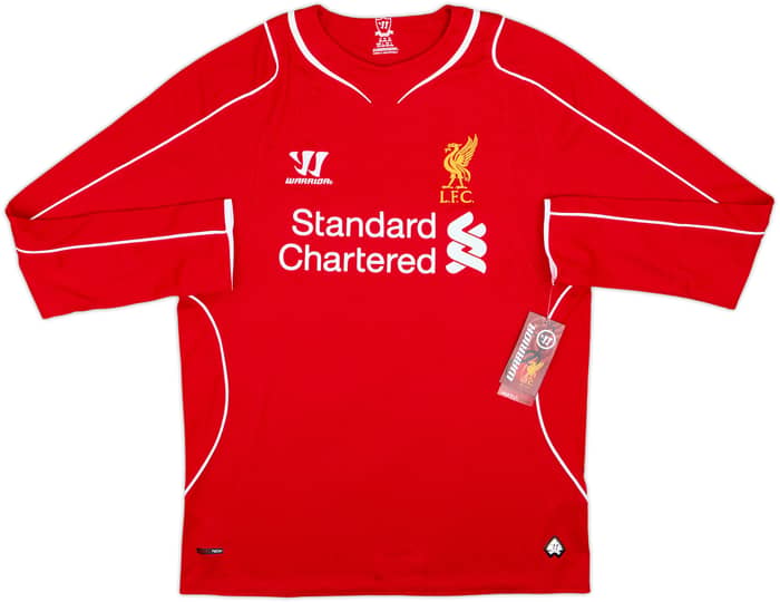 2014-15 Liverpool Home L/S Shirt Sturridge #15 (M)