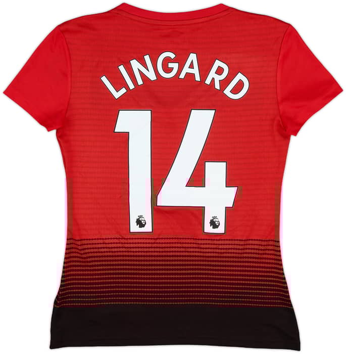 2018-19 Manchester United Home Shirt Lingard #14 (Women's S)